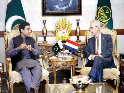 Netherlands ambassador discusses promotion of trade, investment with Hamza