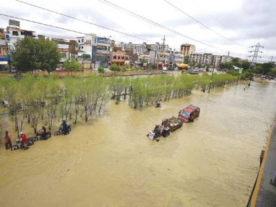 Torrential rains, floods wreak havoc in Sindh, KP