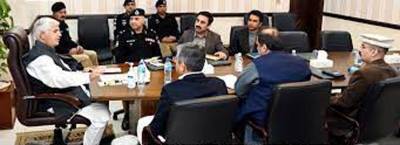 KP CM reviews law, order situation in province