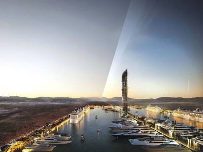 Eye-popping: Saudi prince unveils mirrored skyscraper eco-city