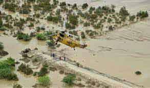 Pakistan Navy rescue, relief operations continue in flood-hit areas of Balochistan