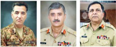 Three Lieutenant Generals reshuffled
