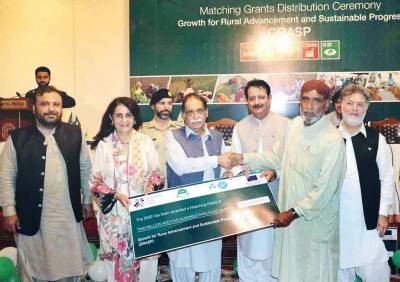 Balochistan Acting Governor distributes GRASP Matching Grants to SMEs