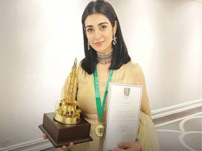 Sara Khan makes country proud, gets Pride of Performance from Norway