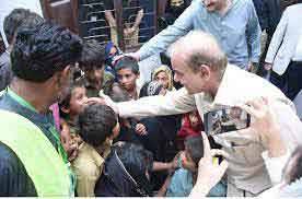 PM visits flood-hit Sukkur, announces Rs15b for Sindh