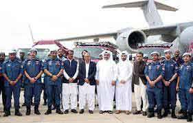 UAE, Qatar special planes carrying relief goods arrive in Karachi
