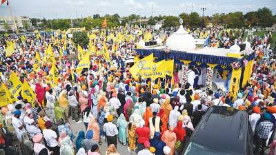 Thousands of Sikhs attend mass prayers in Canada to support Khalistan movement