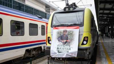 Türkiye’s 13th ‘Kindness Train’ sets off for flood-hit Pakistan