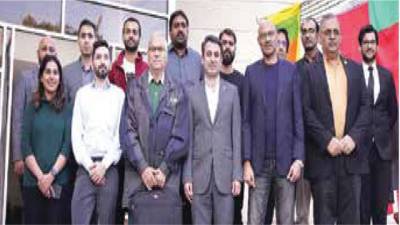 Iranian DG Cultural Centre visits Football House